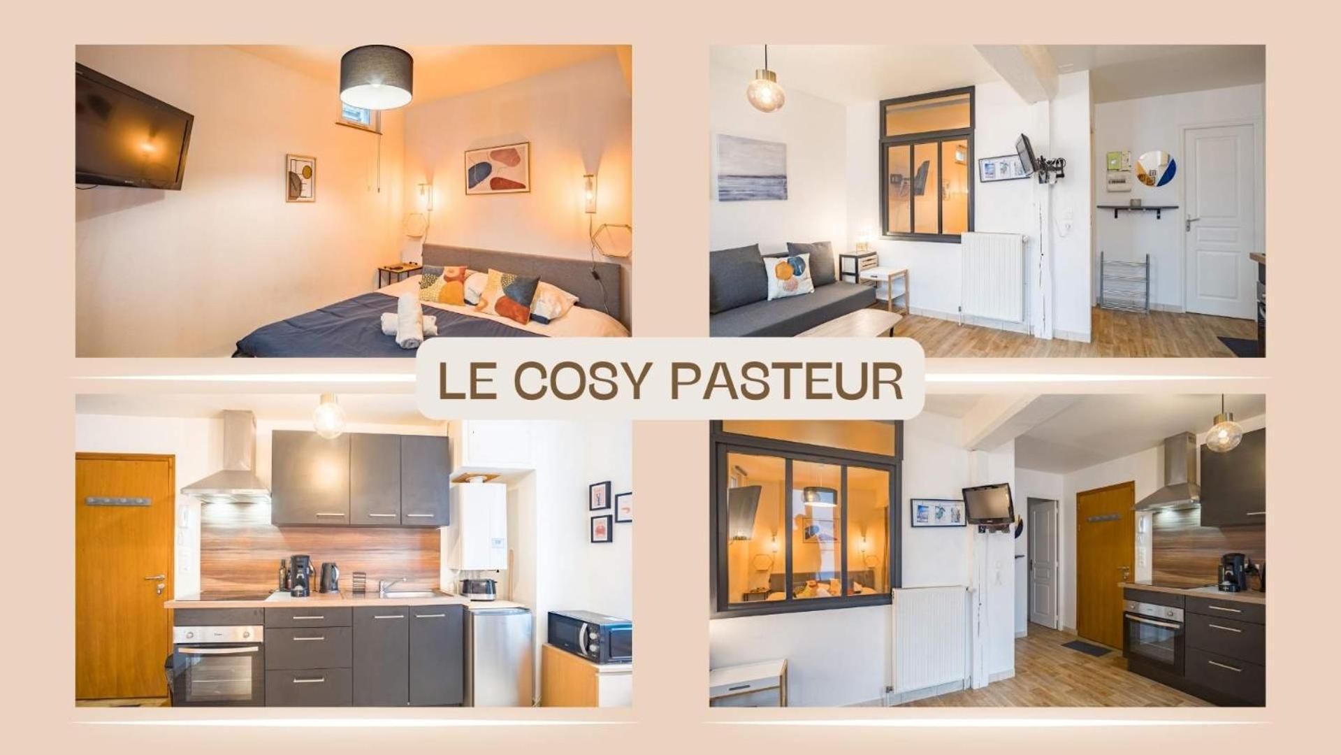 Le Cosy Pasteur 5 Min Hypercentre Parking Public Gratuit A Proximite Apartment Troyes Exterior foto